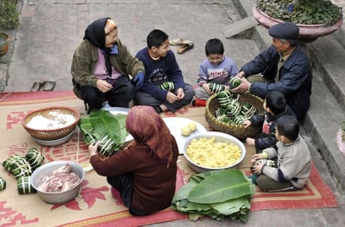 Đón Tết ở quê hương