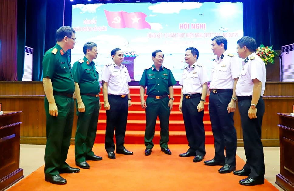Đảng ủy Quân chủng Hải quân: Tổng kết 10 năm thực hiện Nghị quyết 791 của Quân ủy Trung ương