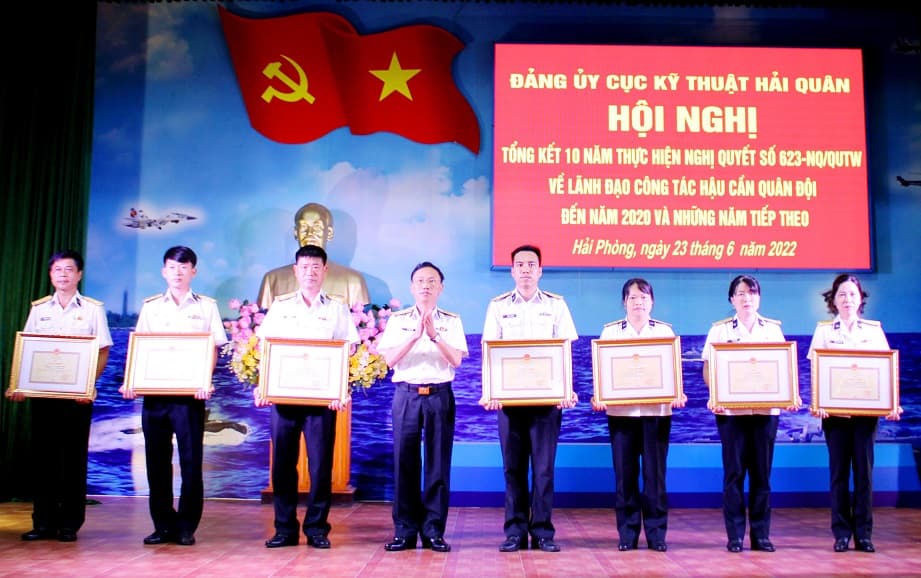 Đảng ủy Cục Kỹ thuật Hải quân tổng kết 15 năm thực hiện Nghị quyết 382