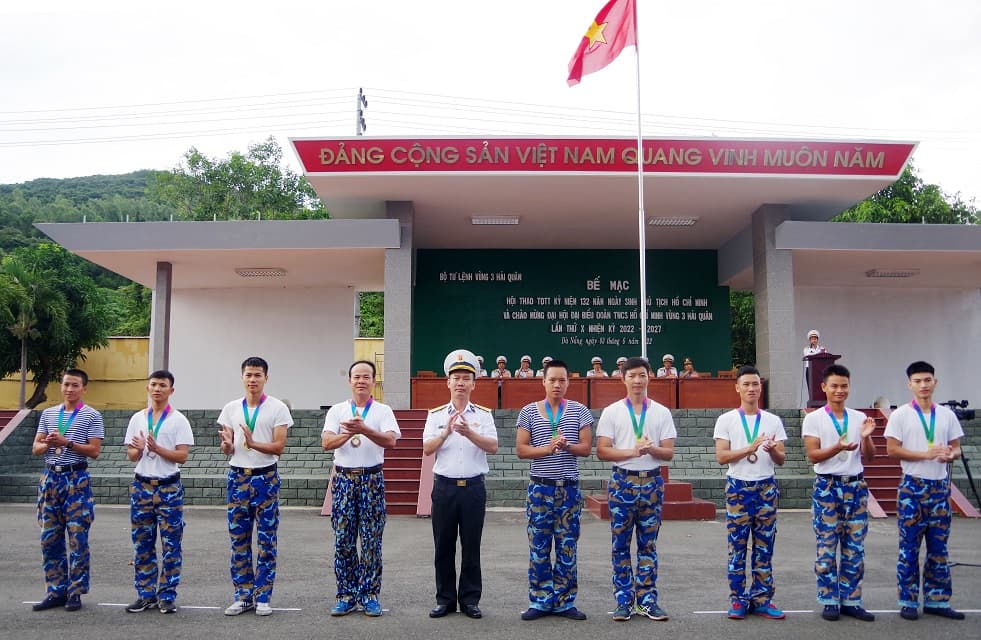Vùng 3 tổ chức thành công Hội thao thể dục thể thao năm 2022