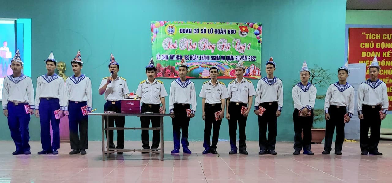 Lữ đoàn 680: Sinh nhật đồng đội và chia tay quân nhân hoàn thành nghĩa vụ quân sự