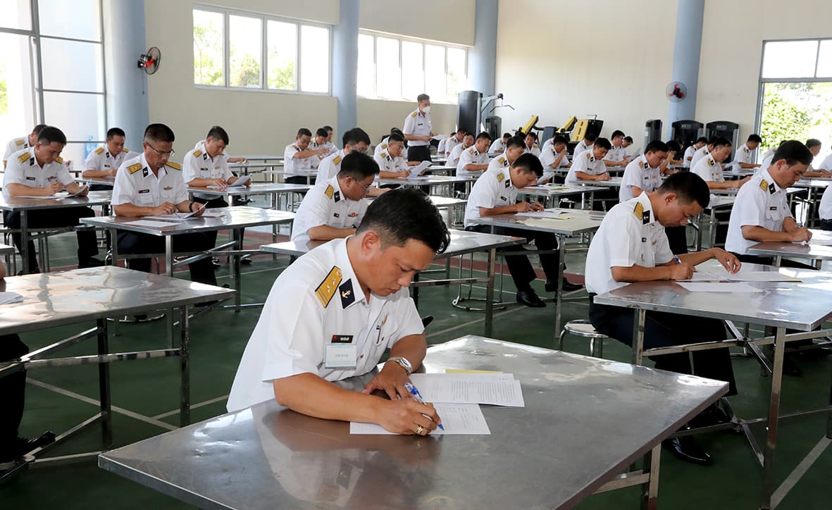 Quân chủng Hải quân khai mạc Hội thi hải đội trưởng, chính trị viên
