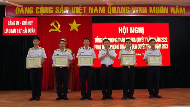 Lữ đoàn 167: Hoàn thành xuất sắc nhiệm vụ năm 2022