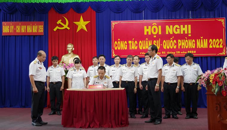 Nhà máy X55: Triển khai nhiệm vụ năm 2023