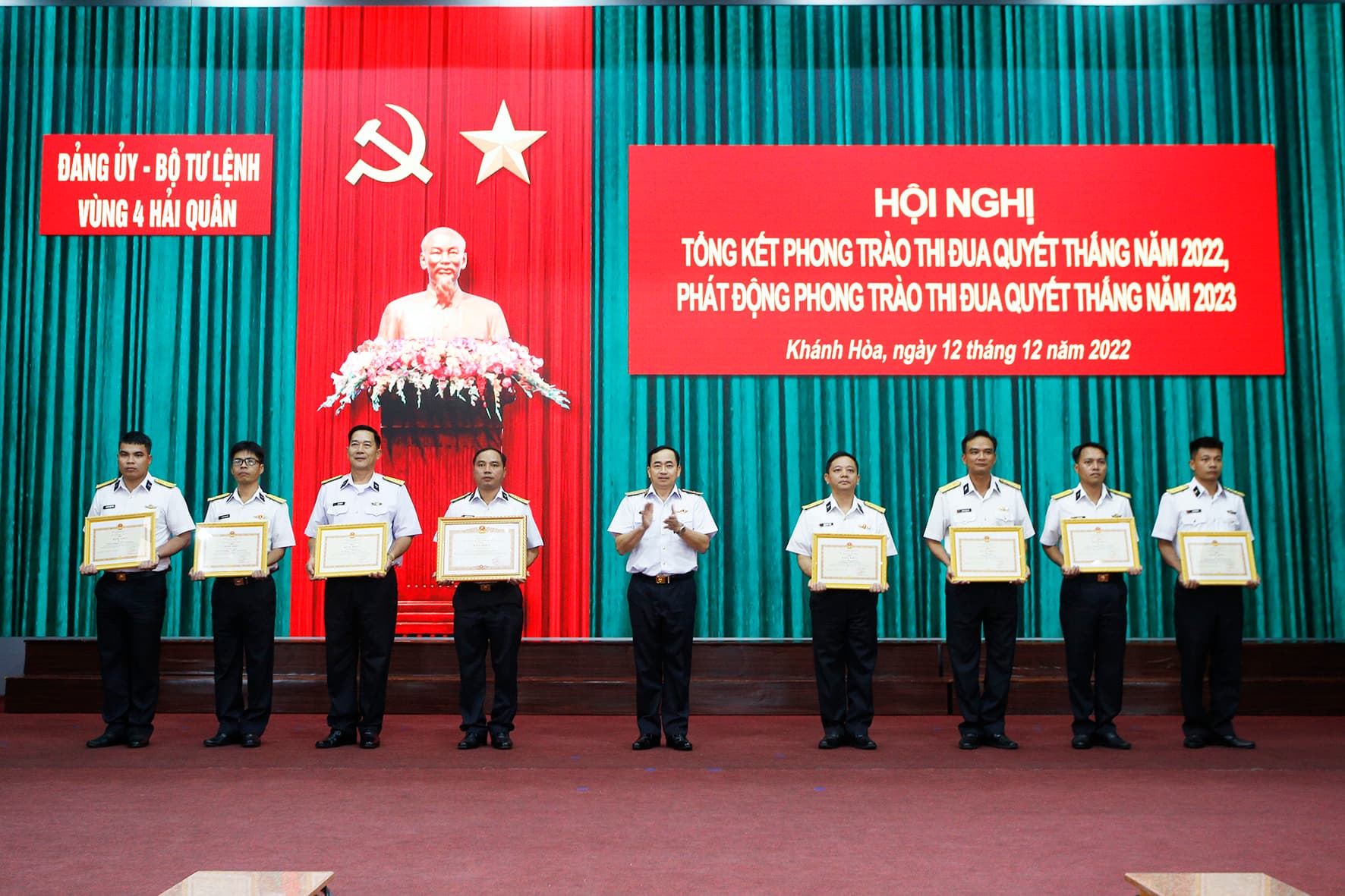 Tư lệnh Hải quân dự  Hội nghị Quân chính Vùng 4