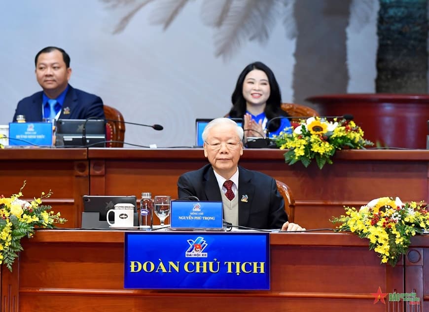 Tổng Bí thư Nguyễn Phú Trọng: Mỗi thanh niên phải dưỡng tâm trong, rèn trí sáng, xây hoài bão lớn