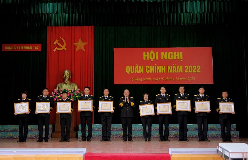 Lữ đoàn 147: Hoàn thành xuất sắc nhiệm vụ năm 2022