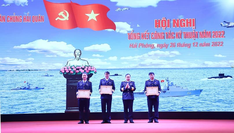 Quân chủng Hải quân tổng kết công tác kỹ thuật năm 2022