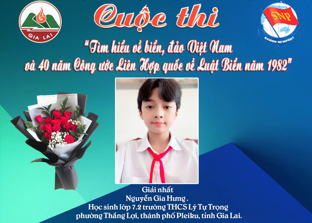 Kết quả kỳ thi thứ 7 “Tìm hiểu về biển, đảo Việt Nam và 40 năm Công ước Liên Hợp quốc về Luật Biển năm 1982”