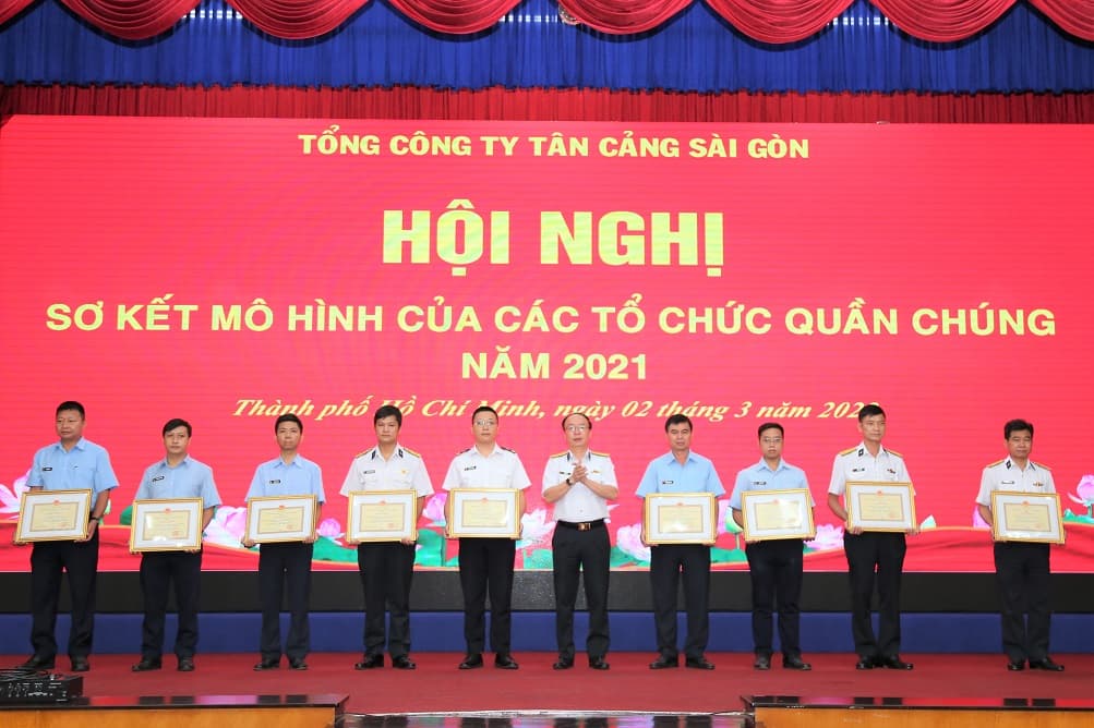 Tổng công ty Tân cảng Sài Gòn: Tuyên dương các mô hình tiêu biểu của tổ chức quần chúng