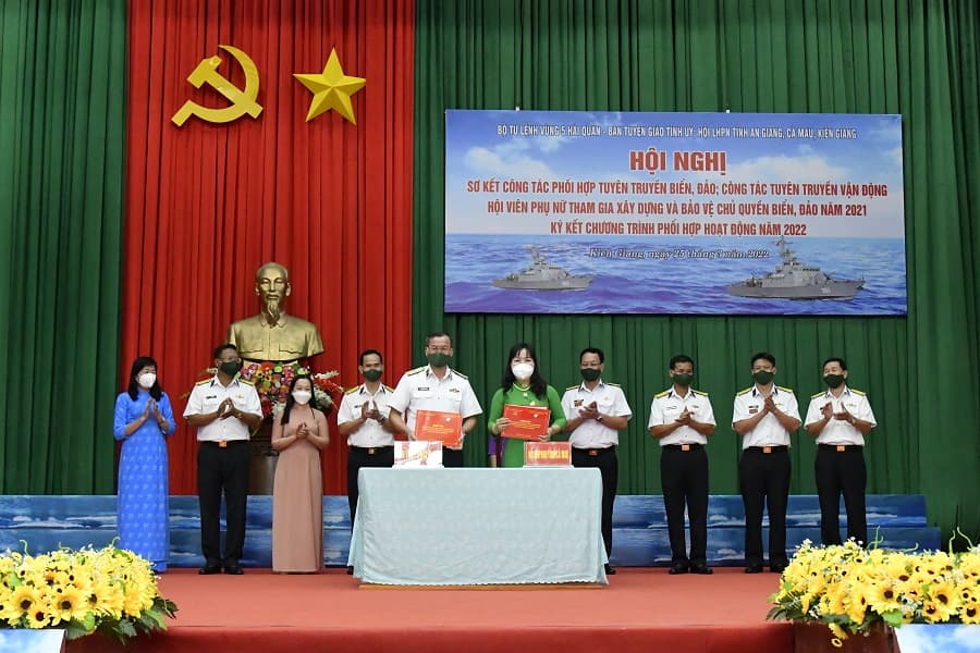 Vùng 5 và các địa phương sơ kết công tác phối hợp tuyên truyền biển, đảo năm 2021