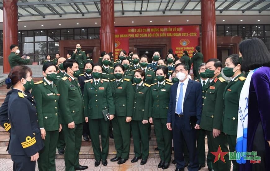 Vinh danh 378 cá nhân Phụ nữ Quân đội tiêu biểu giai đoạn 2012--2022