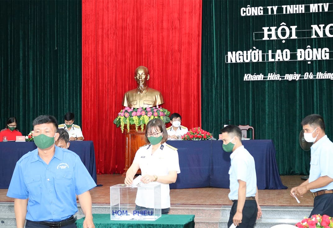 Công ty TNHH MTV Hải Khánh: Hội nghị người lao động năm 2022