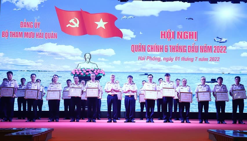 Bộ Tham mưu Hải quân: Hội nghị Quân chính 6 tháng đầu năm 2022
