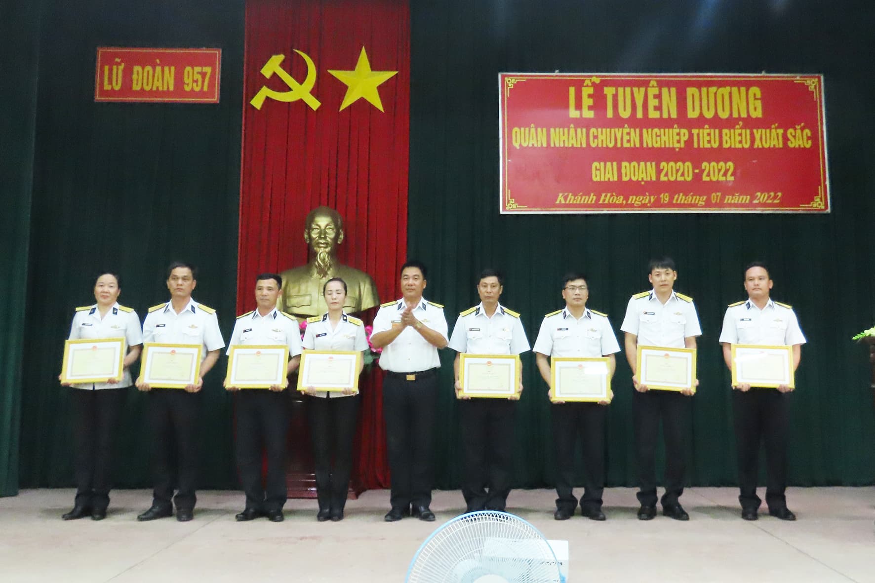 Lữ đoàn 957: Tuyên dương quân nhân chuyên nghiệp tiêu biểu xuất sắc