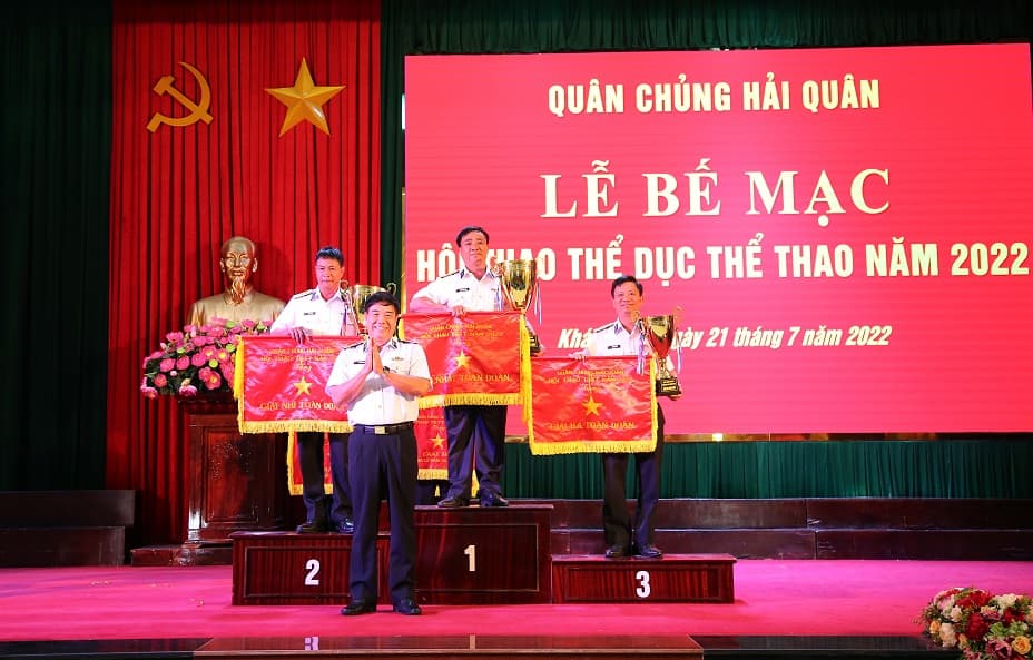 Bế mạc Hội thao TDTT Quân chủng Hải quân năm 2022