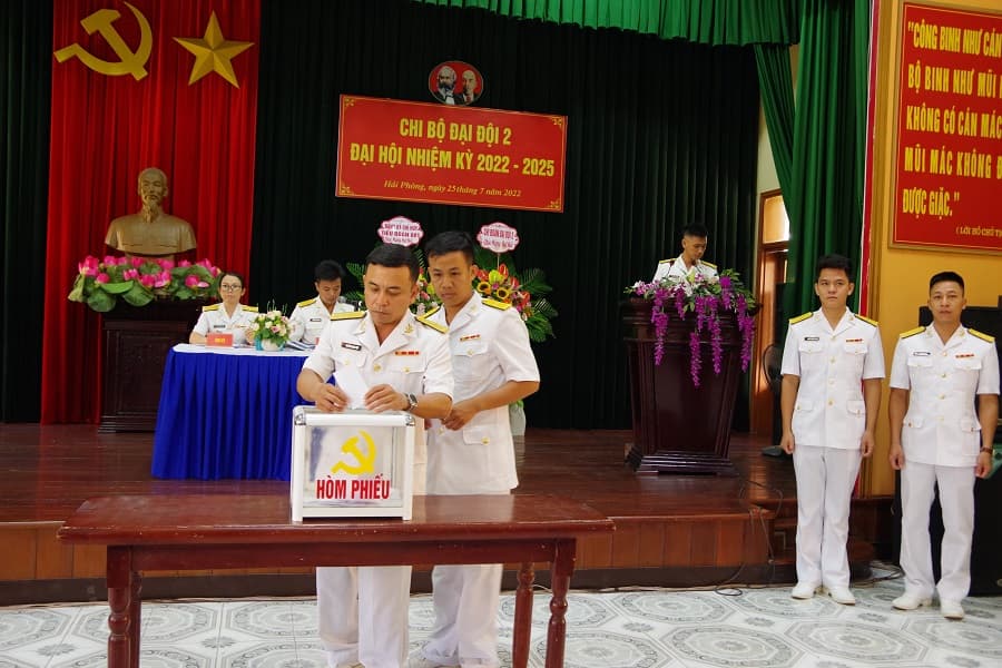 Chi bộ Đại đội 2, Tiểu đoàn 881, Lữ đoàn 131: Đại hội nhiệm kỳ 2022-2025