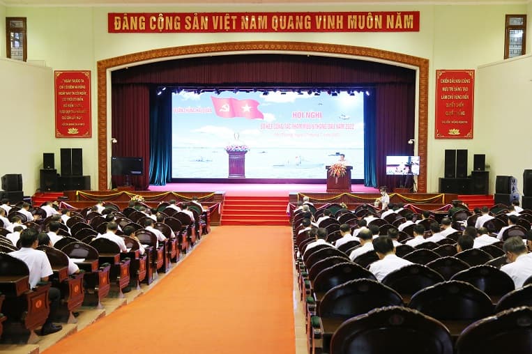 Quân chủng Hải quân: Hội nghị công tác tham mưu 6 tháng đầu năm 2022