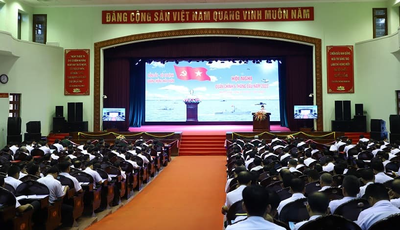 Đảng ủy, Bộ Tư lệnh Hải quân: Hội nghị quân chính 6 tháng đầu năm 2022