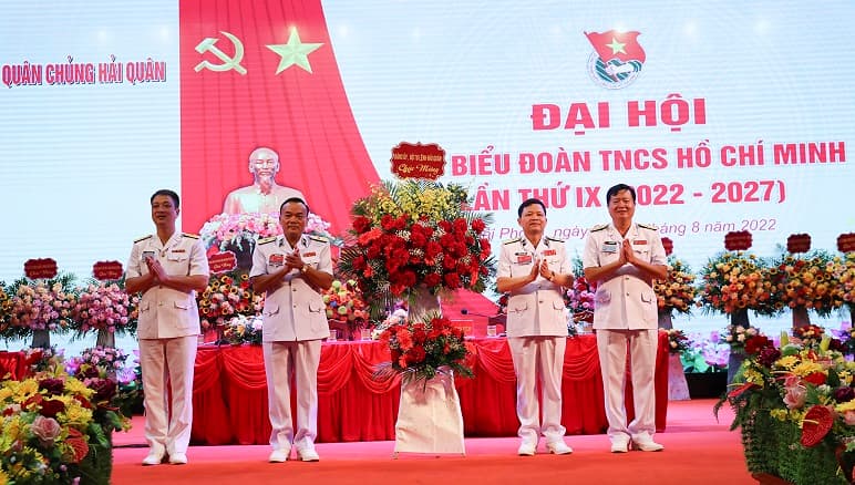 Đại hội Đại biểu Đoàn TNCS Hồ Chí Minh Quân chủng Hải quân lần thứ IX