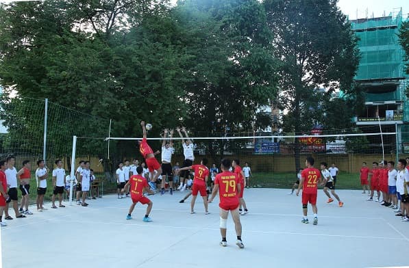 Hệ 2, Học viện Hải quân: Tổ chức giải bóng chuyền chào mừng kỷ niệm 77 năm Quốc khánh 2/9