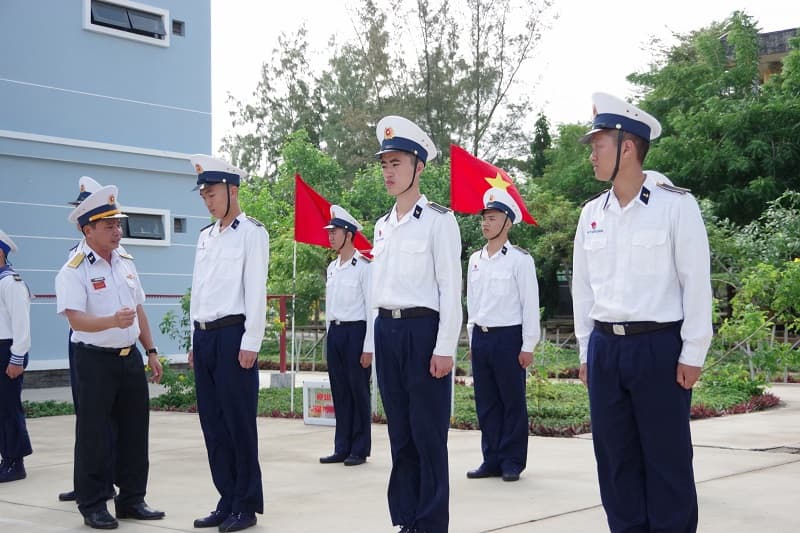 Kiểm tra công tác huấn luyện học viên Học viện Hải quân
