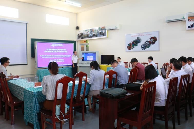 Nghiệm thu đề tài khoa học do Học viện Hải quân chủ trì
