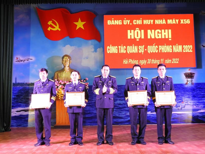 Nhà máy X56 hoàn thành tốt nhiệm vụ năm 2022
