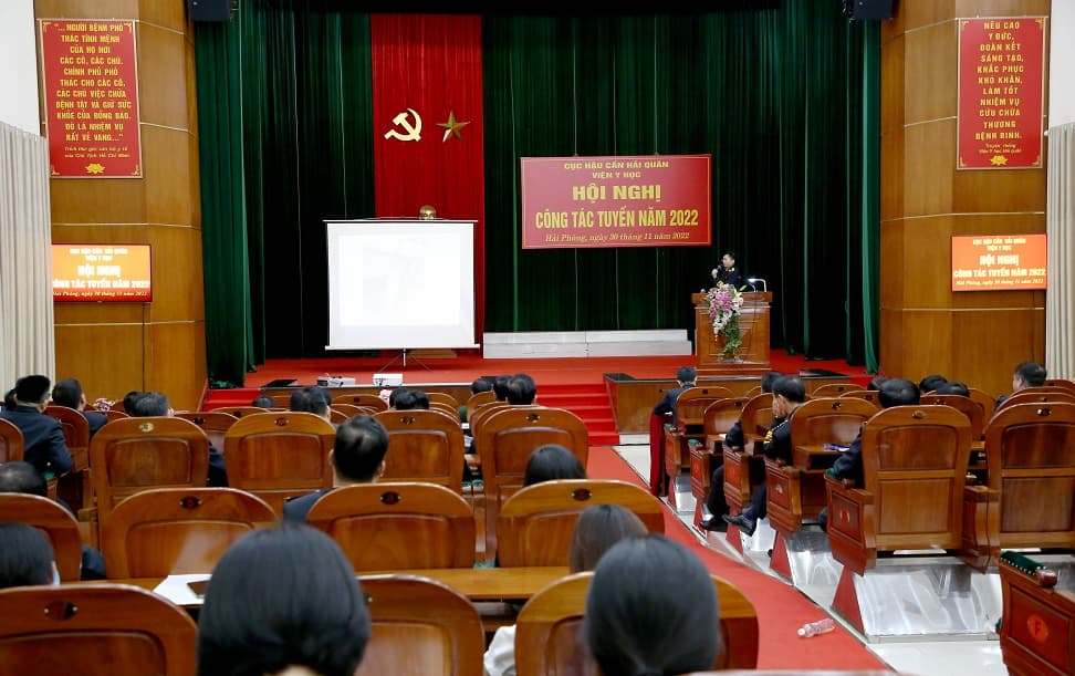 Viện Y học Hải quân: Hội nghị công tác tuyến năm 2022