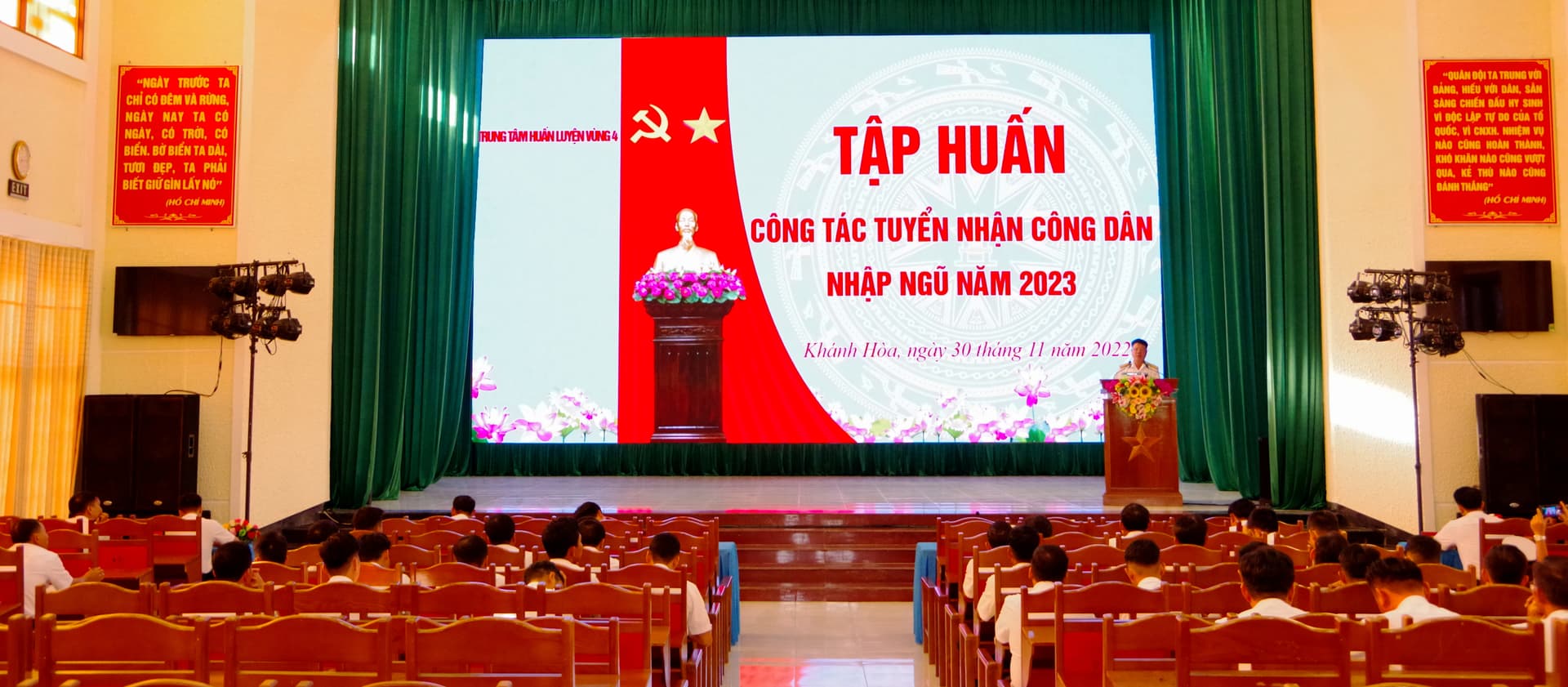 Tập huấn công tác tuyển nhận công dân nhập ngũ năm 2023