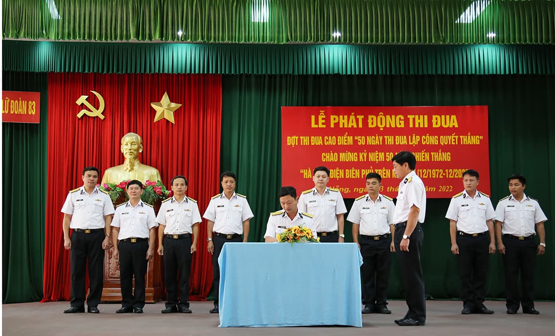 Các đơn vị phát động đợt thi đua cao điểm “50 ngày thi đua lập công quyết thắng”