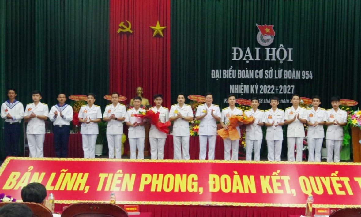Đại hội Đoàn cơ sở Lữ đoàn 954 nhiệm kỳ 2022-2027