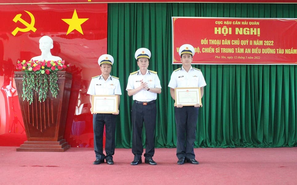 Cục Hậu cần Hải quân đối thoại dân chủ Quý II năm 2022