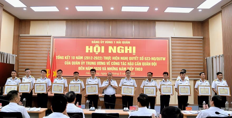 Đảng ủy Vùng 1 tổng kết 10 năm thực hiện Nghị quyết 623 của Quân ủy Trung ương