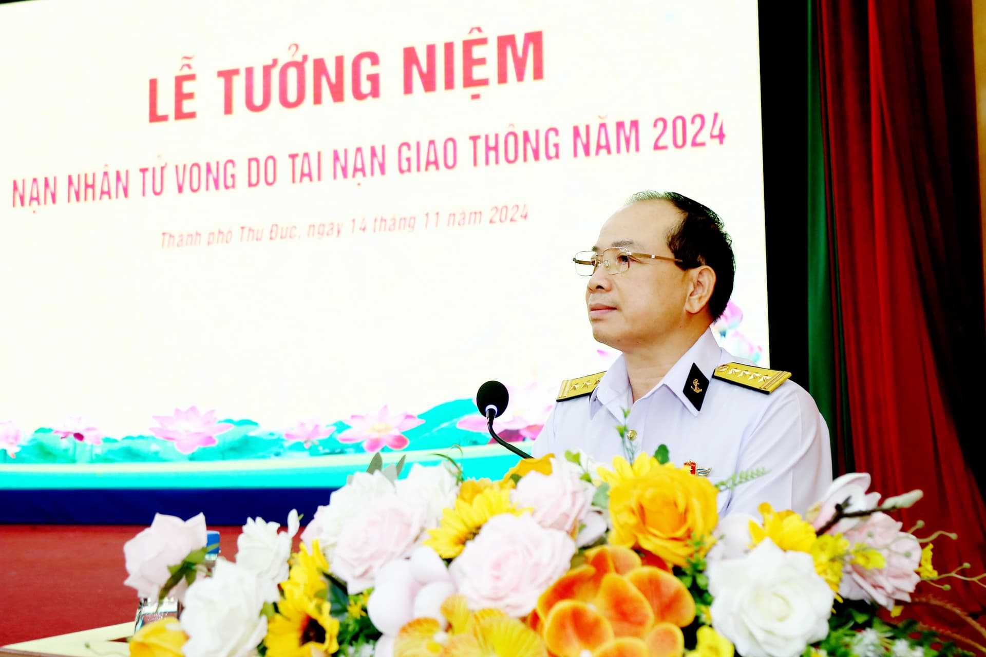 Tân cảng Sài Gòn tưởng niệm nạn nhân tử vong do tai nạn giao thông năm 2024