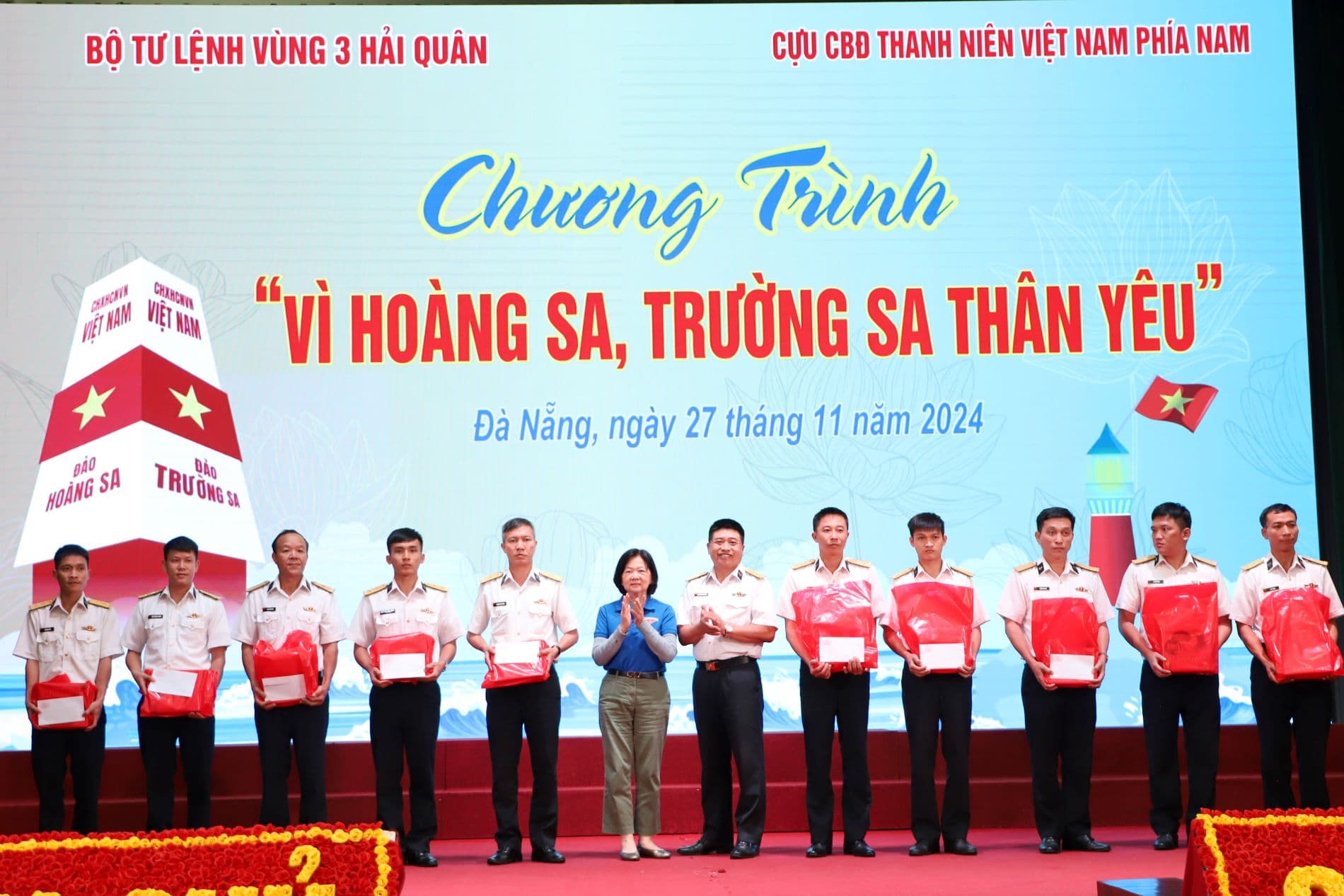 Tổ chức chương trình “Vì Hoàng Sa, Trường Sa thân yêu” tại Vùng 3