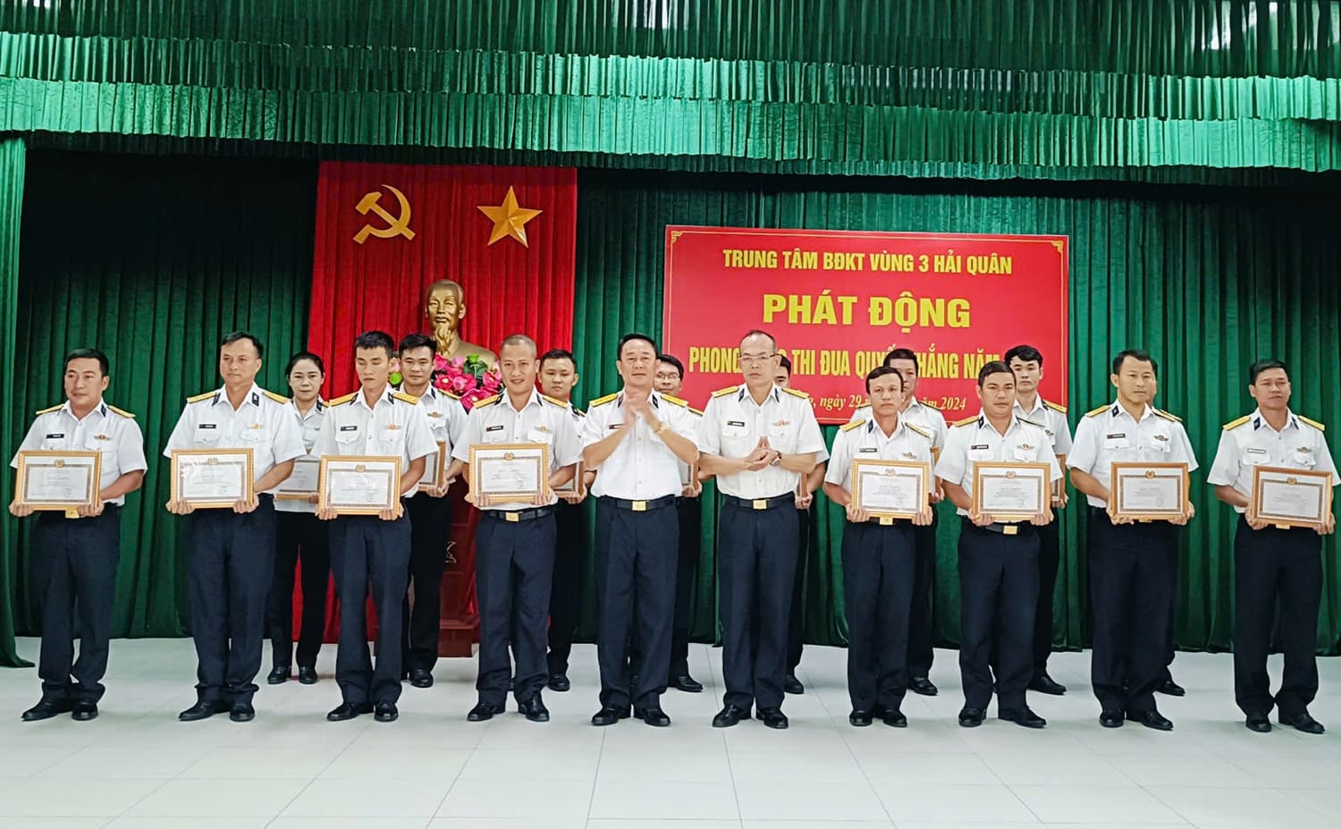 Trung tâm Bảo đảm kỹ thuật Vùng 3 tổ chức Hội nghị quân chính năm 2024