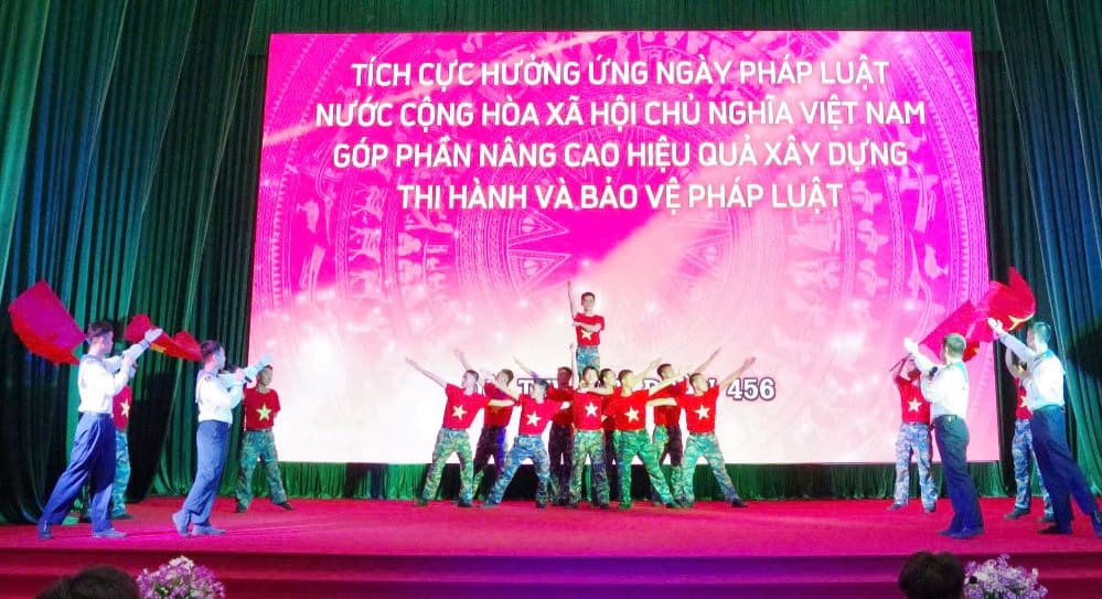 Trung tâm Huấn luyện Vùng 4: Hội thi tuyên truyền phổ biến giáo dục pháp luật