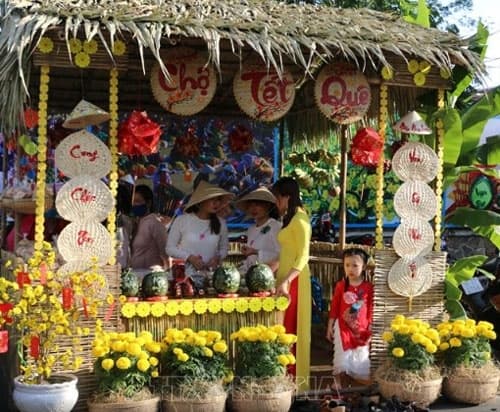 Hồn quê ở chợ