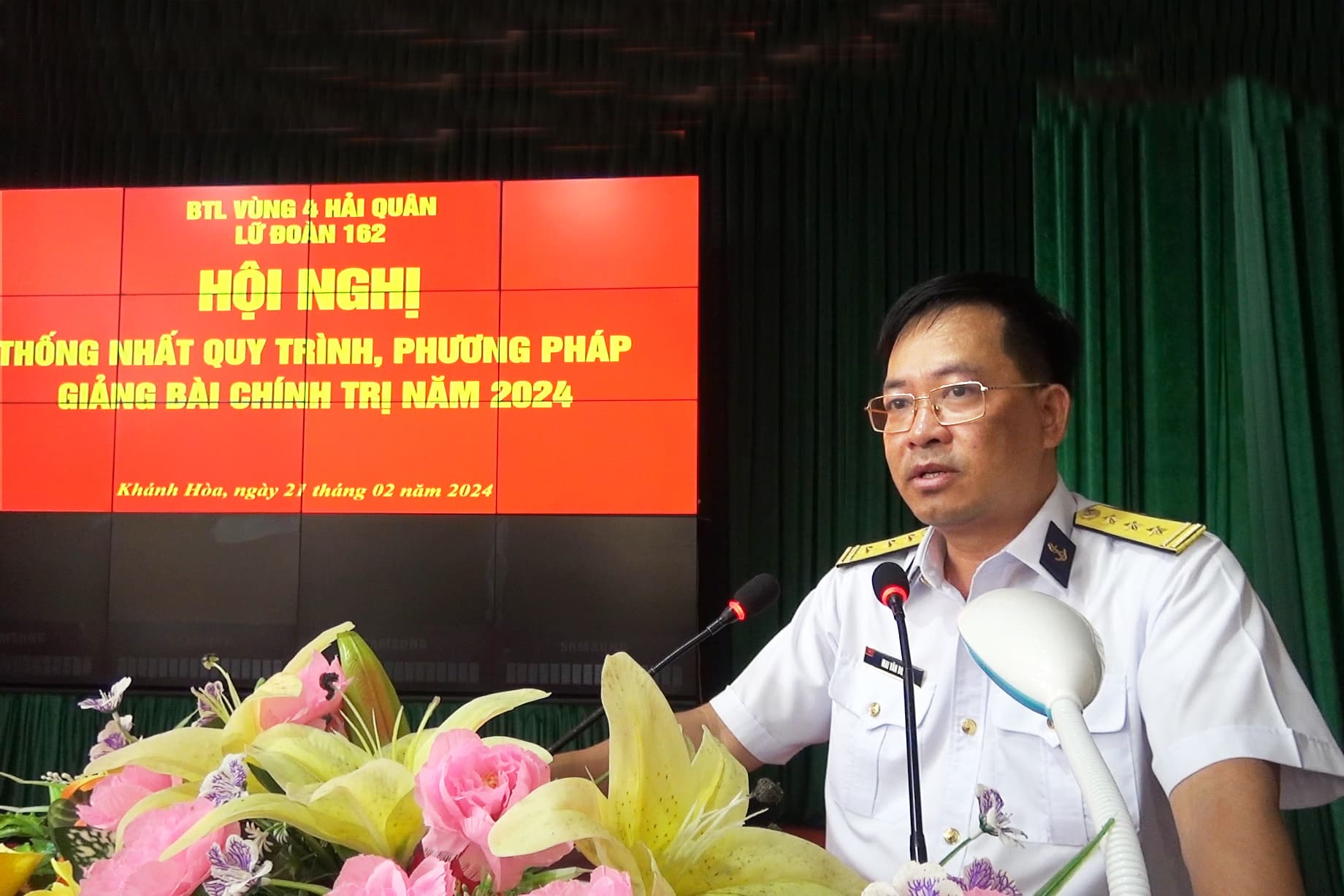 Lữ đoàn 162: Đổi mới, nâng cao chất lượng giáo dục chính trị năm 2024