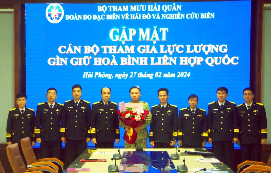 Gặp mặt cán bộ tham gia lực lượng gìn giữ hòa bình Liên hợp quốc
