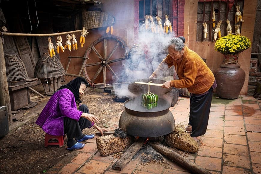 Ấm áp những sắc màu Tết