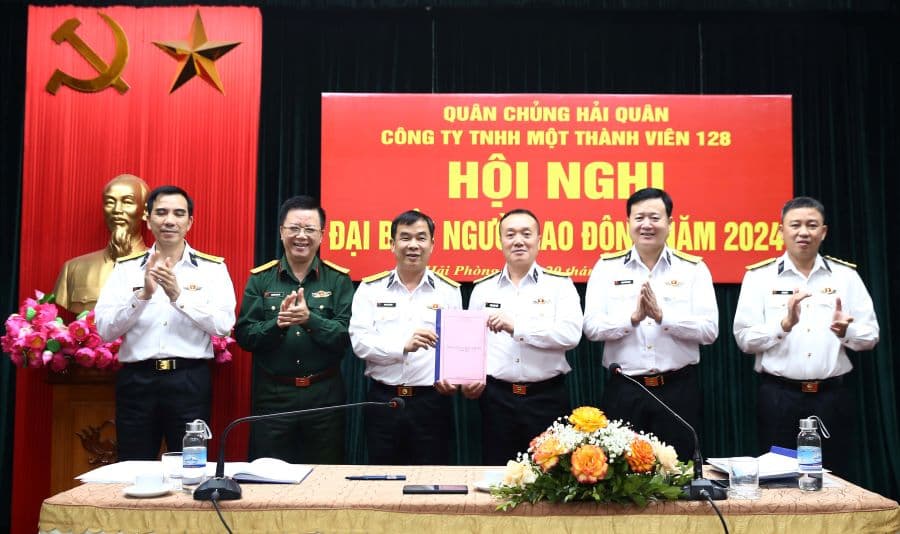 Công ty 128: Hội nghị đại biểu người lao động năm 2024