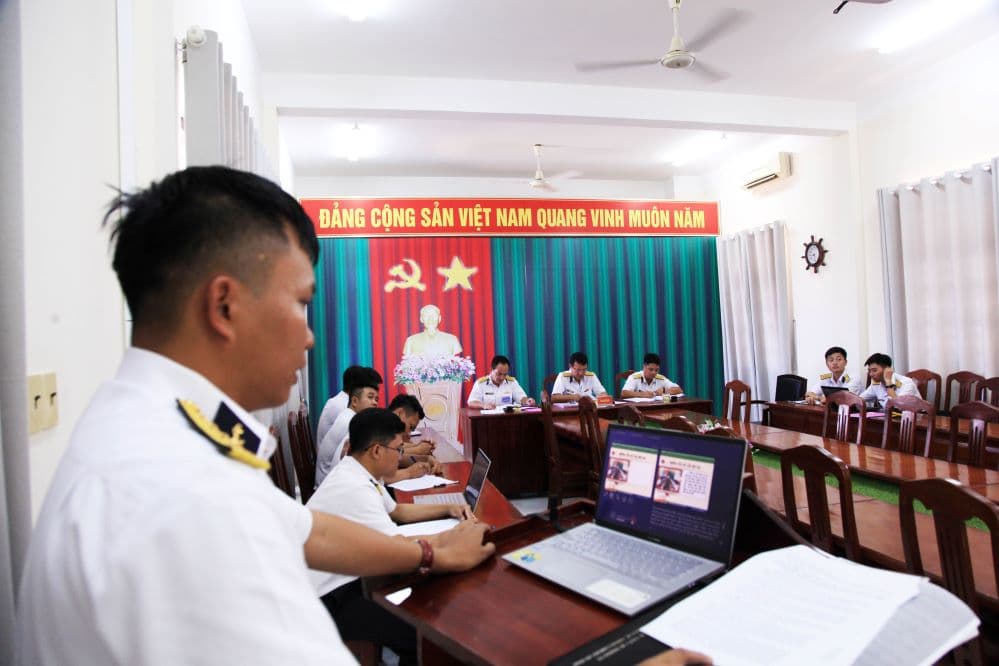 Lữ đoàn 162: Hội thi báo cáo viên năm 2024