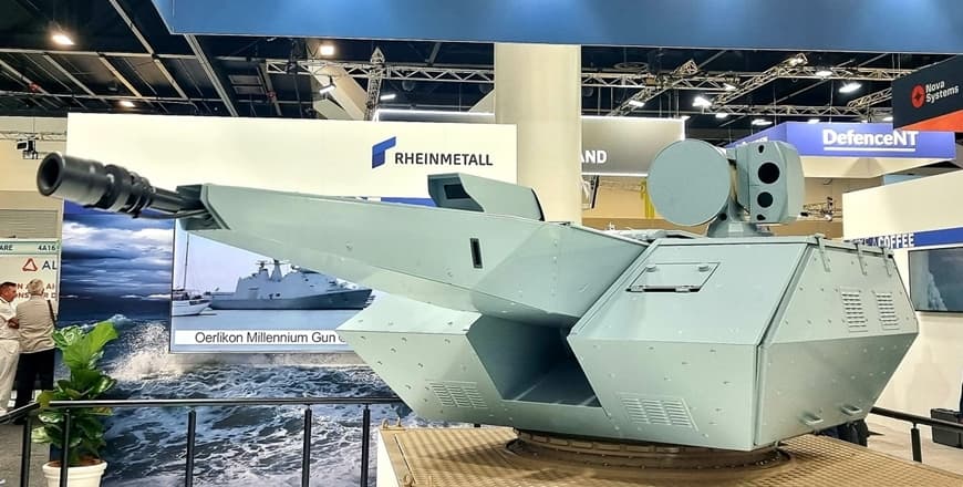 Rheinmentall Millennium – Pháo phòng không mô-đun hóa trên chiến hạm của Đức