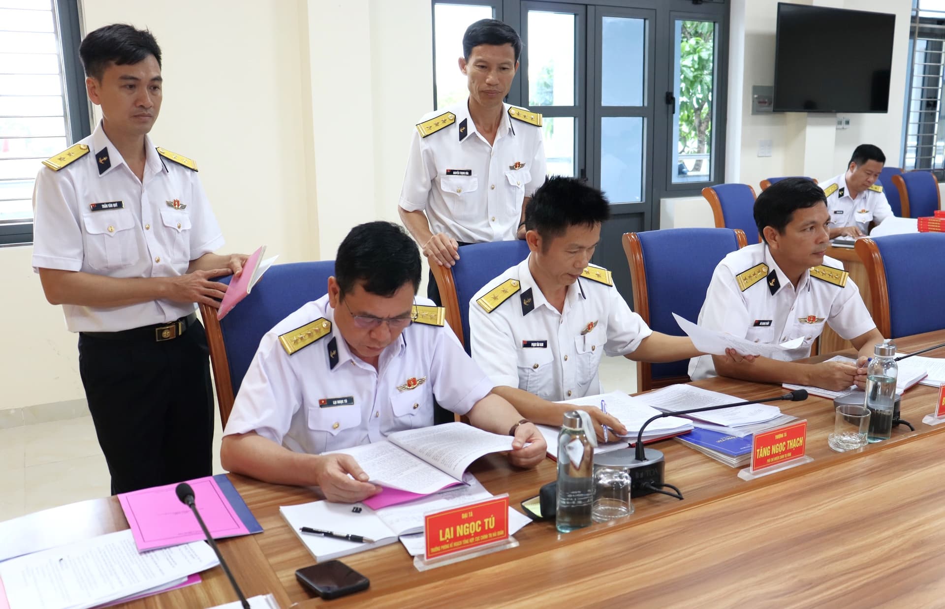 Quân chủng kiểm tra, nắm tình hình CTĐ, CTCT 6 tháng đầu năm 2024 tại các đơn vị thuộc Vùng 5