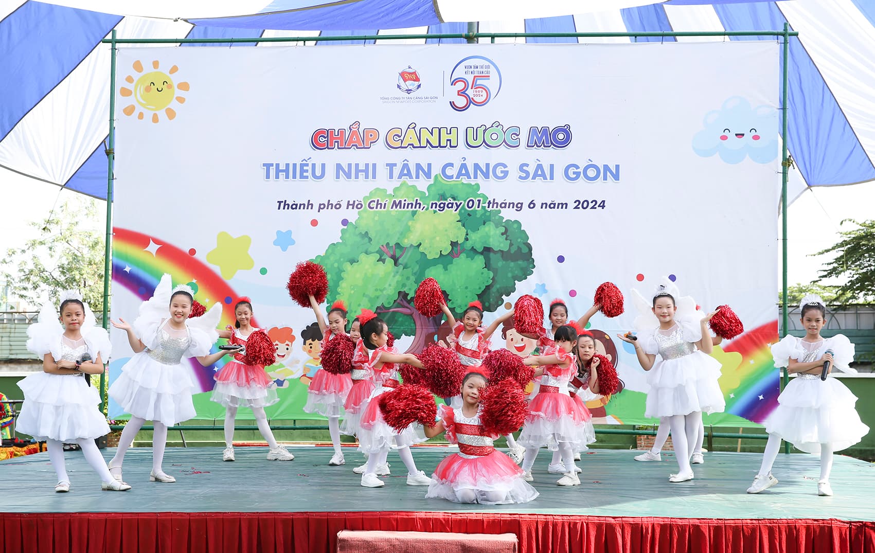 Chắp cánh ước mơ cho thiếu nhi Tân cảng Sài Gòn