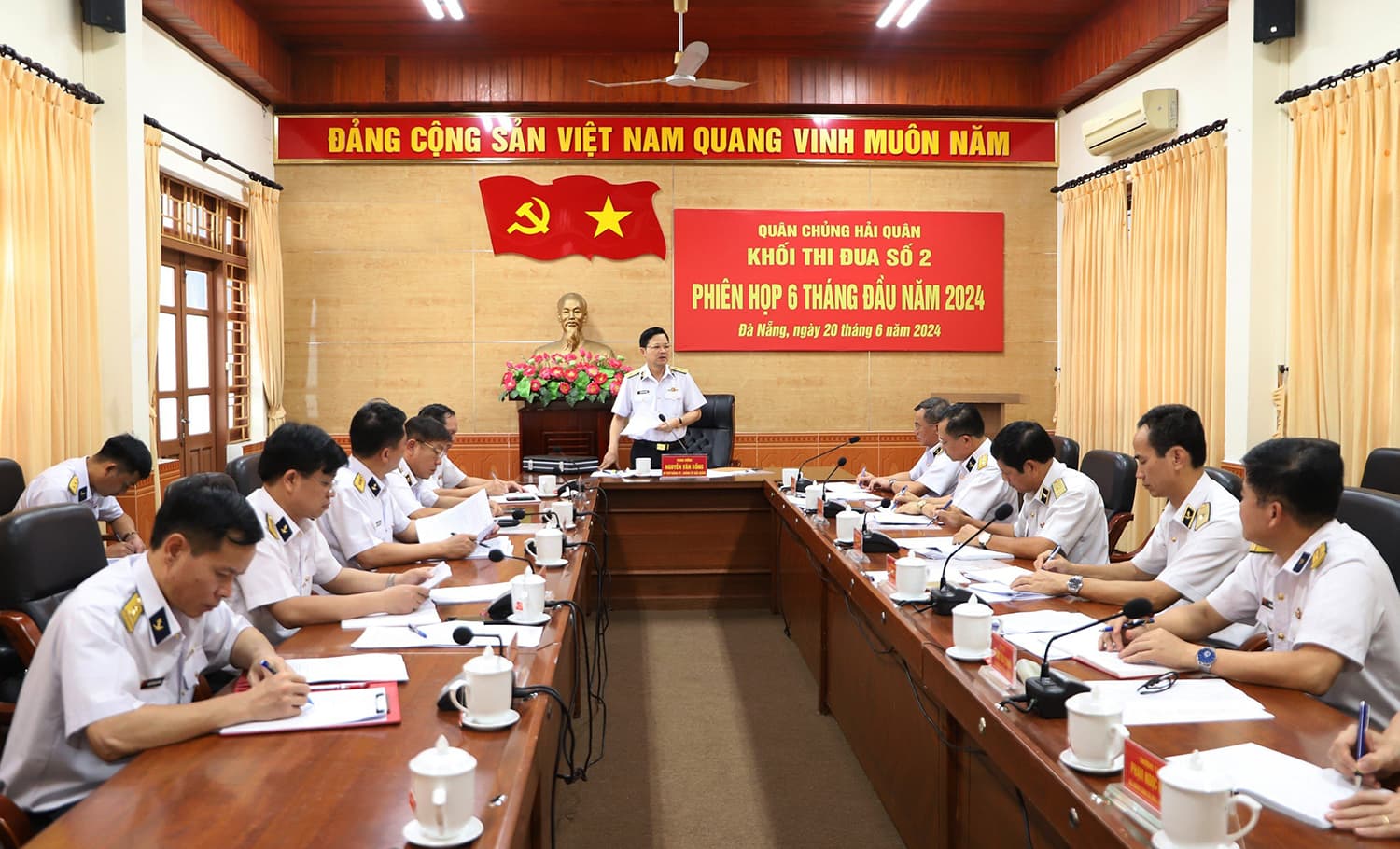 Khối thi đua số 2 tiếp tục đẩy mạnh phong trào thi đua quyết thắng