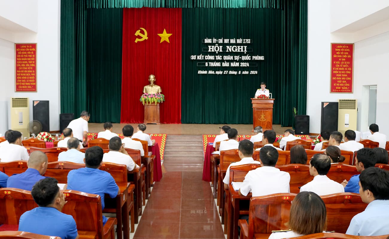 Nhà máy Z753: Hoàn thành xuất sắc nhiệm vụ 6 tháng đầu năm