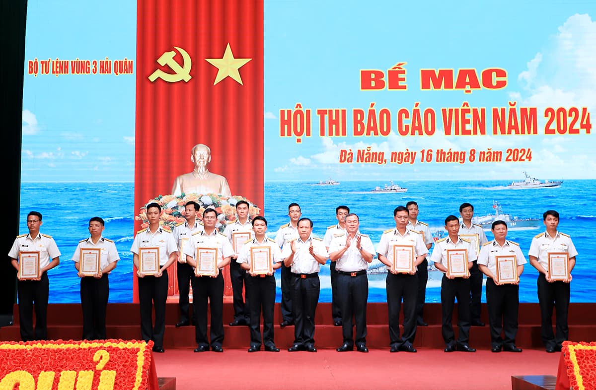 Vùng 3: Bế mạc hội thi báo cáo viên năm 2024